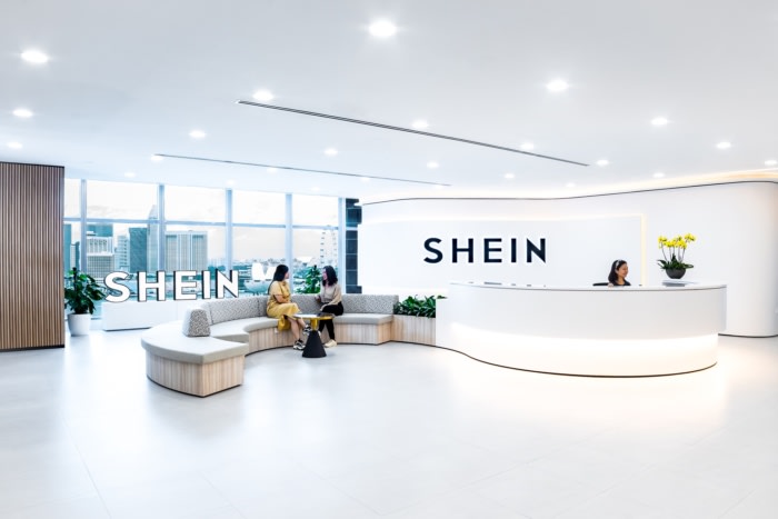 Shein's office in the central business district of Singapore